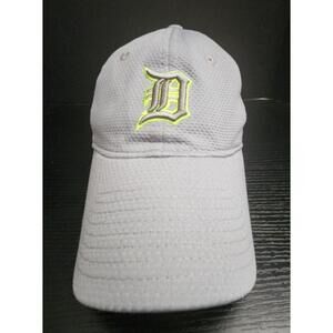 Detroit Tigers MLB Womens New Era 9Forty strapack‎ Hat Cap Neon and Gray